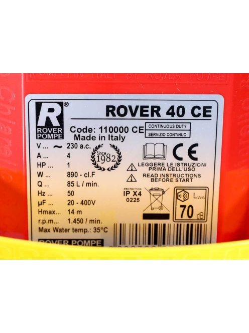 ROVER 40 CE – Professzionális megoldás