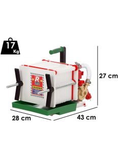 ROVER Lapszűrőgép Colombo 18-as /20×20 cm/