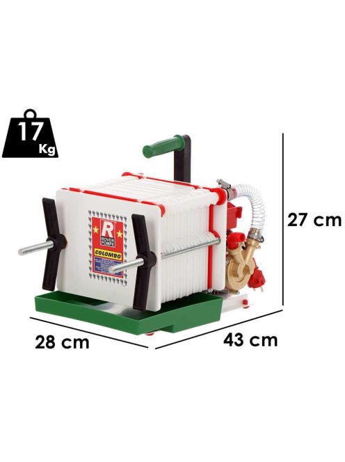 ROVER Lapszűrőgép Colombo 18-as /20×20 cm/